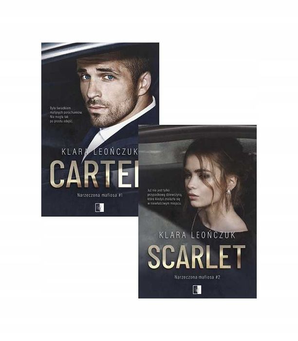 Pakiet Carter + Scarlet Klara Leończuk TOM 1-2