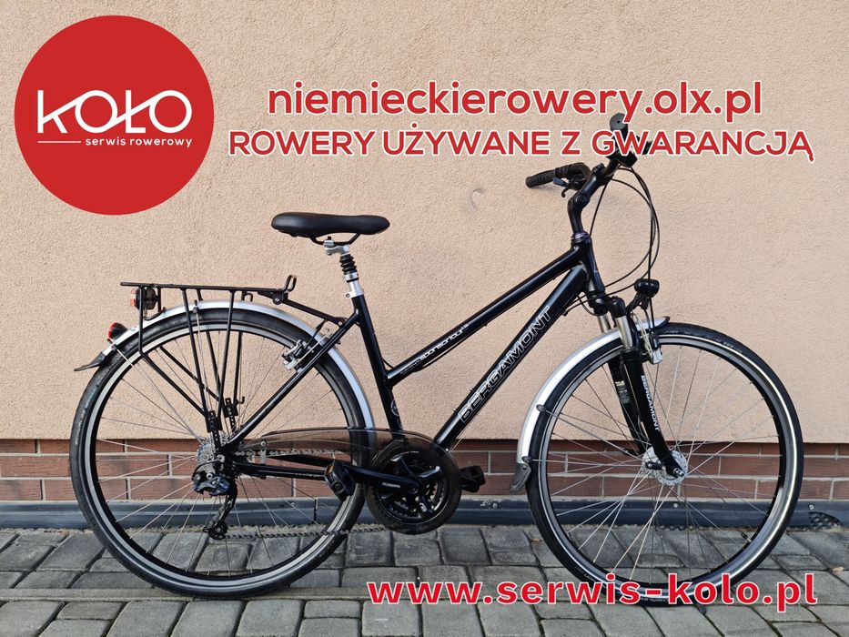 Rower damski damka BERGAMONT koła 28 SHIMANO SLX aluminium okazja