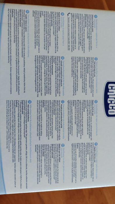 Esterilizador a vapor (Marca Chicco)