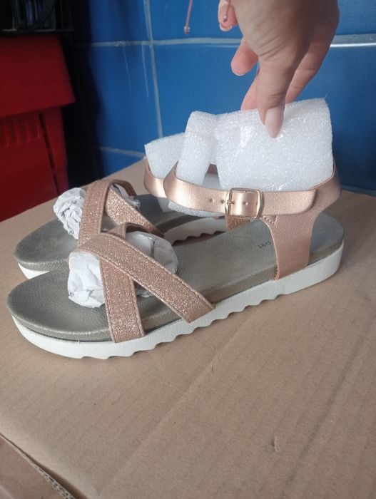 Sandały buty damskie 38 nowe 24 cm
