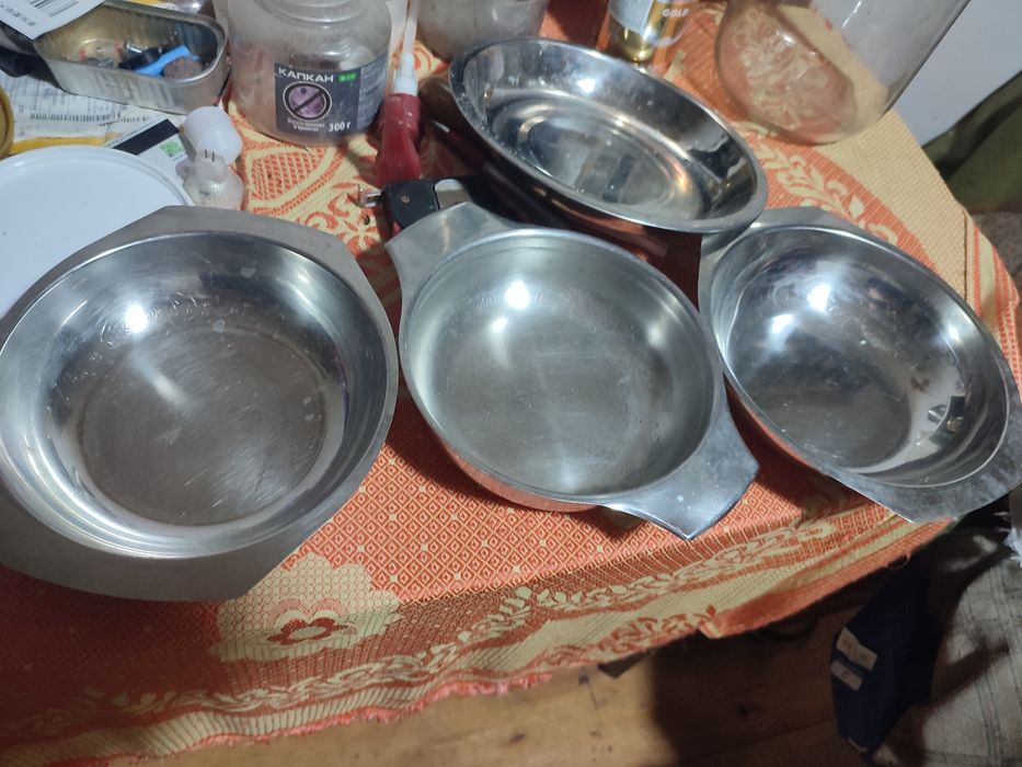 Посуда сковорідки кастрюлі ложки вилки з Німеччини нержавейка