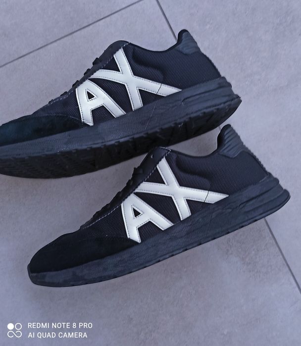 Armani Exchange sneakersy  skóra naturalna rozmiar  45