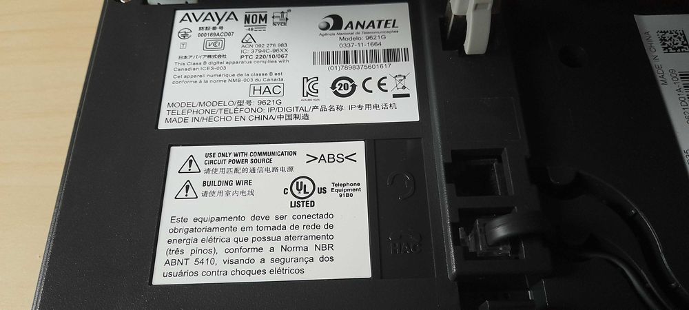 Avaya 9621G wieloliniowy telefon IP Telefon VoIP