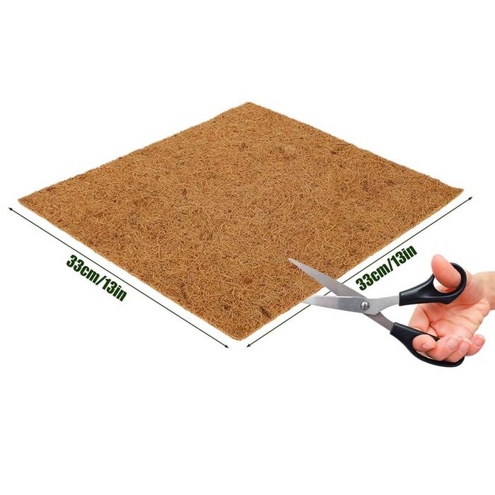 Mata Do Gniazd Dla Kur - Naturalne Włókno Kokosowe - Pakiet 10 SZTUK !