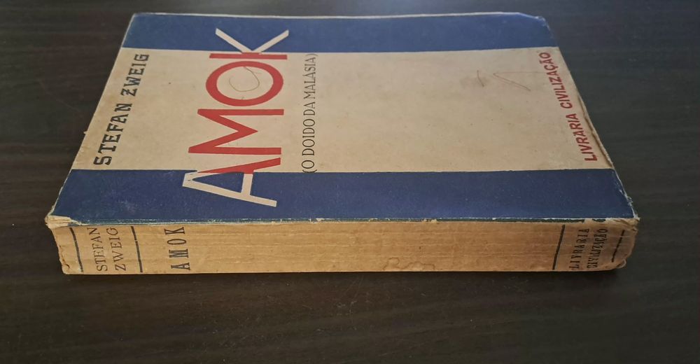 Livro AMOK (O Doido da Malásia)