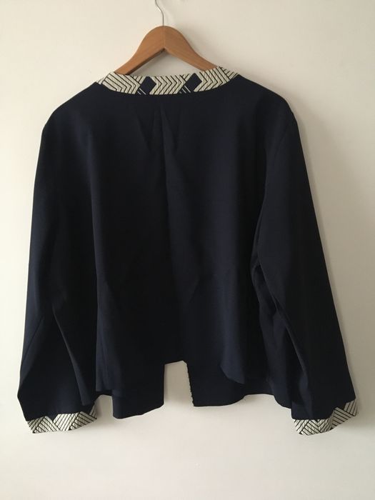 Conjunto vestido casaco tamanho grande