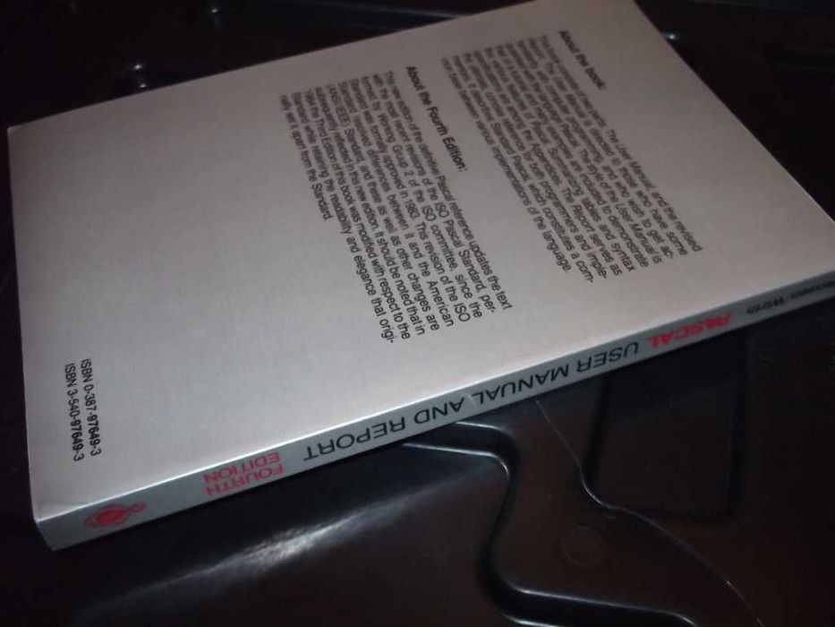 Livro Pascal User Manual and Report springer verlag