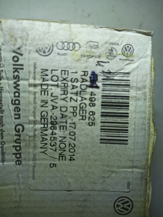Kit de rolamento da roda - AUDI 100 Coupé (C1) | 70 - 76