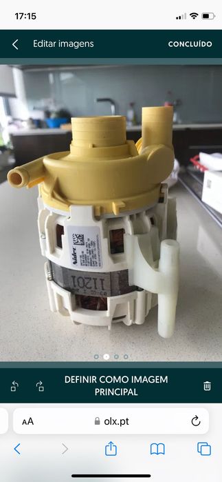 Motor/bomba de lavagem