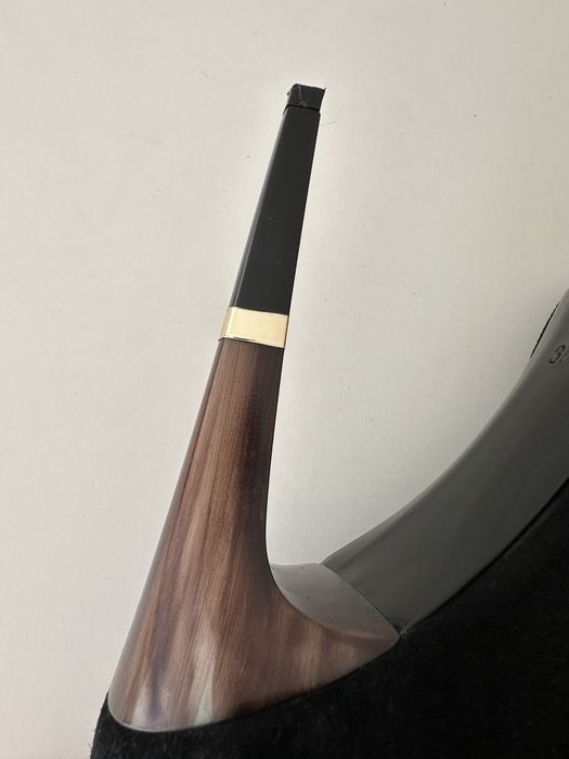 Botas salto agulha em pele camurça Luís Onofre