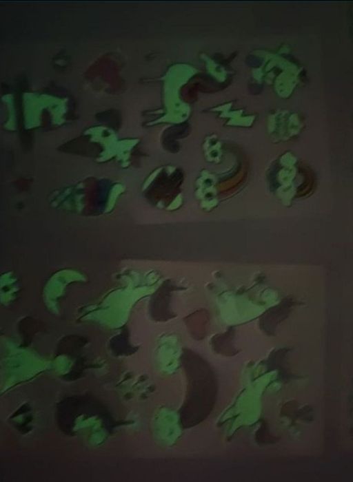 Неонові тату 5 шт