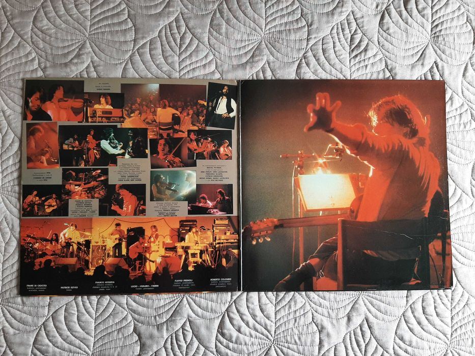 Fabrizio De André - In Concerto - Arrangiamenti PFM - Itália - Vinil LP