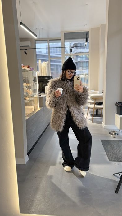 Шуба зі штучного хутра