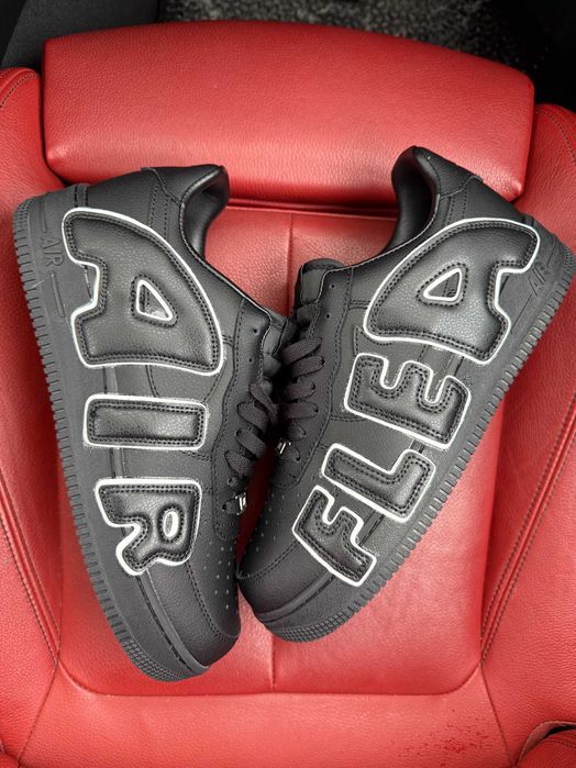 (БЕЗ ПЕРЕДОПЛАТИ) Nike Air Force 1 Low x CPFM Black найк кактус плант