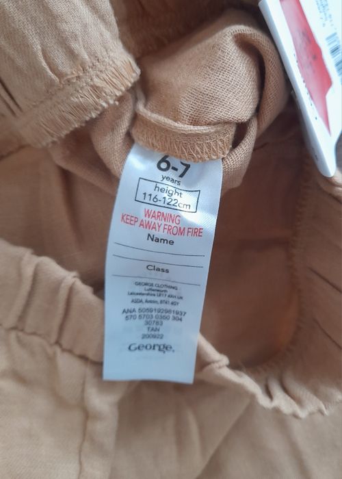 Spodnie chłopięce na lato 116 122 zestaw