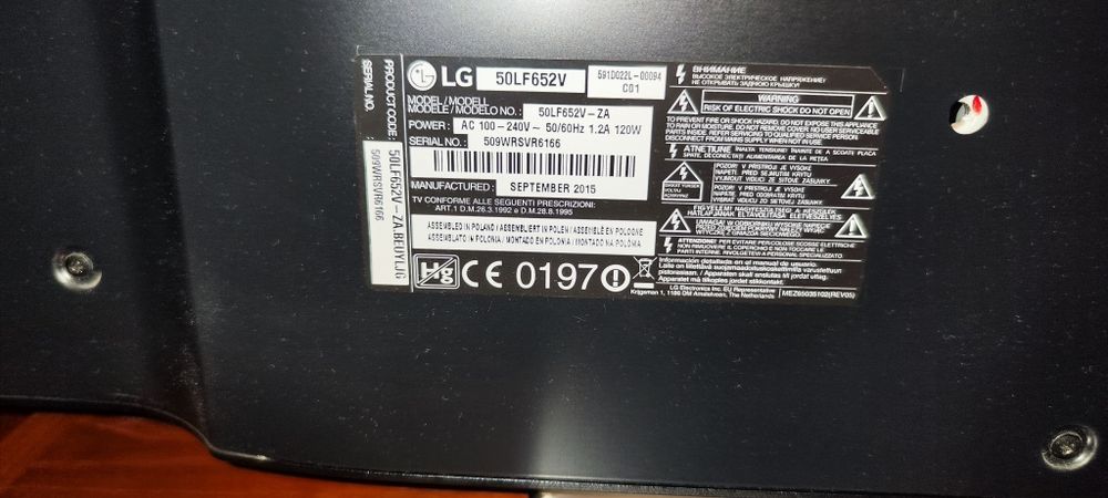 Tv Lg 50 polegadas Led 3D Direct Led