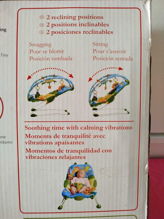 Baloiço Gymini Bouncer Tiny Love - Super Prático!!