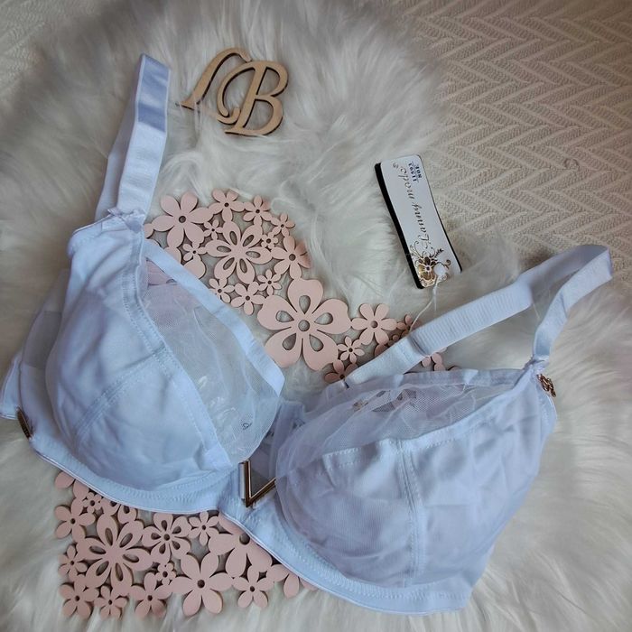 Biały Biustonosz Lanny Mode 80 I