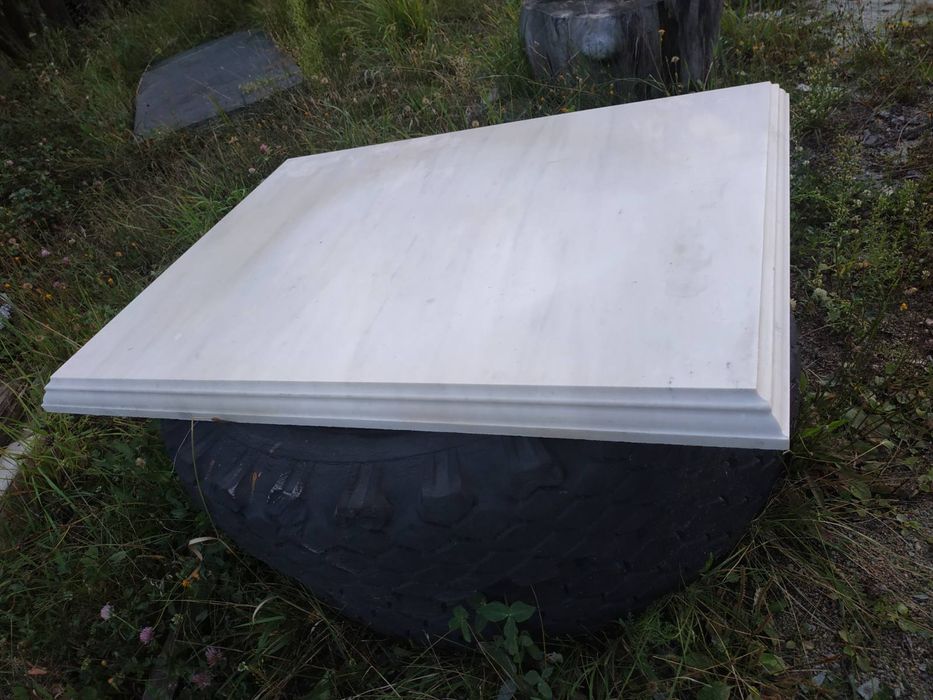 Крест стіл мармур