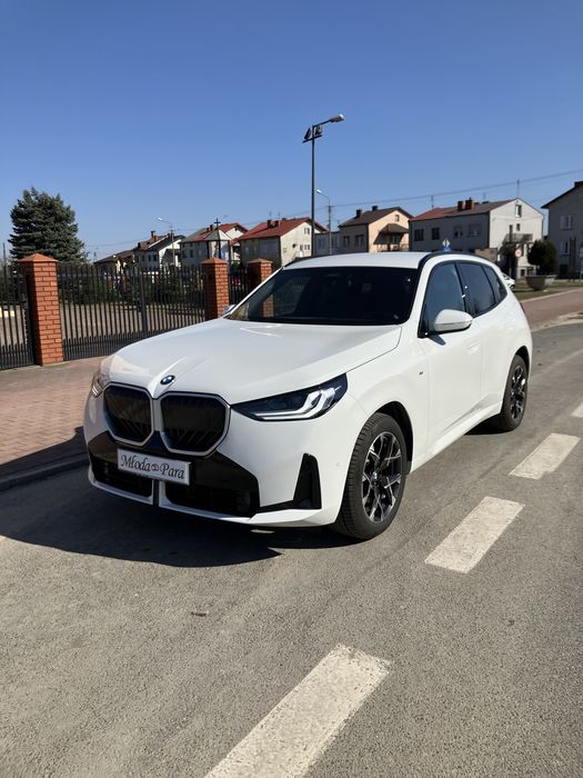 Samochód do ślubu wesele nowe BMW X3 białe