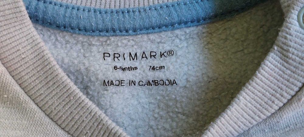 Conjunto Camisola + Calças Verde Primark 6-9 meses