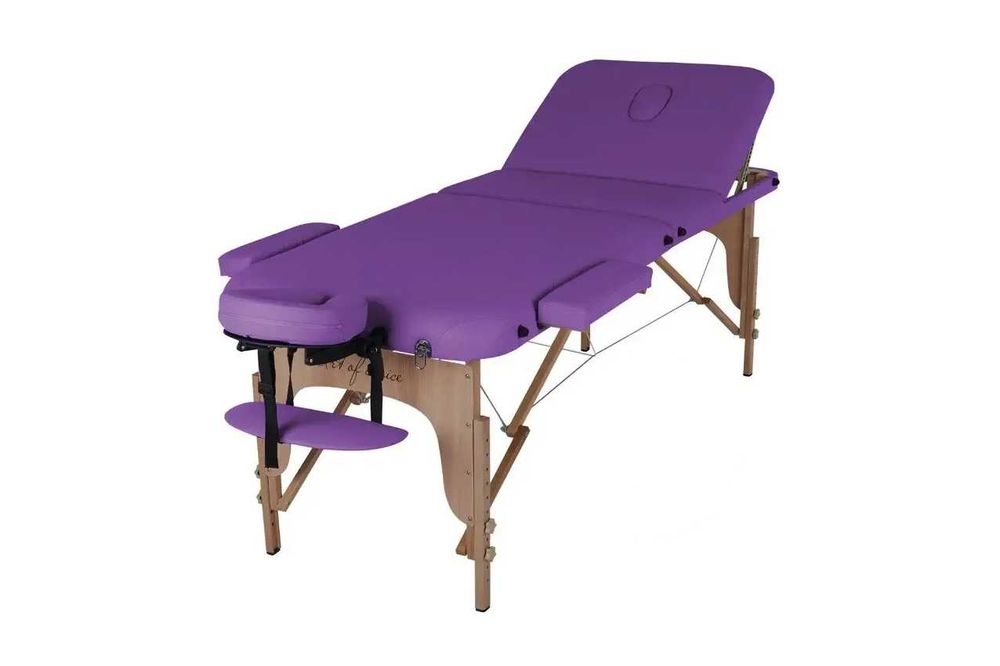 Массажный стол "Art of Choice - DEN Comfort" (Фиолетовый)