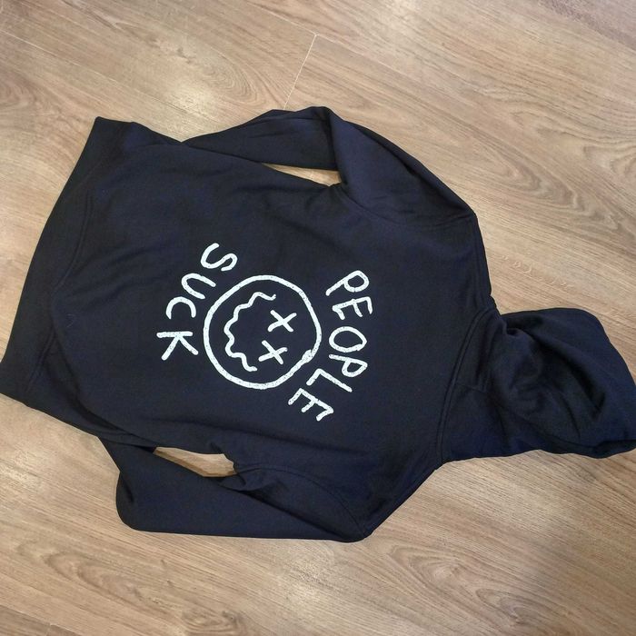 Hoodie Sweat Black - People Suck
