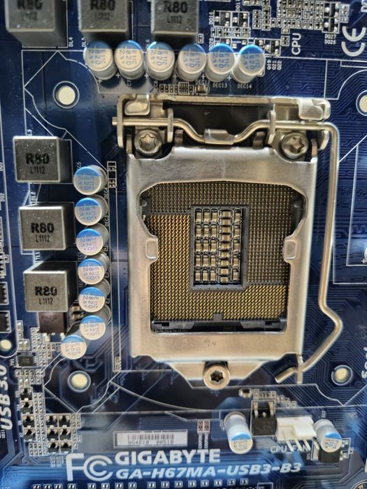 Материнська плата s1155 Gigabyte GA-H67MA-USB3-B3, 4×ddr3, usb 3.0