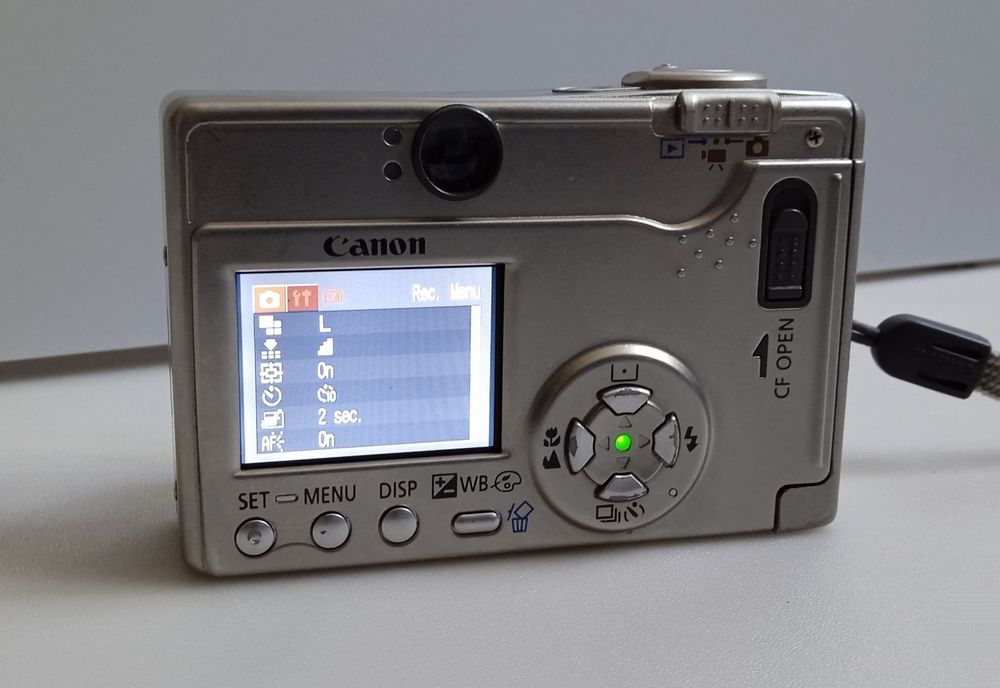 Aparat cyfrowy Canon