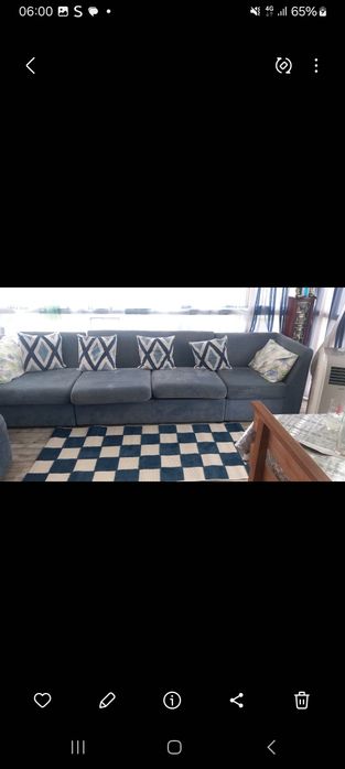 Sofa cama , dá para pôr de varias maneiras