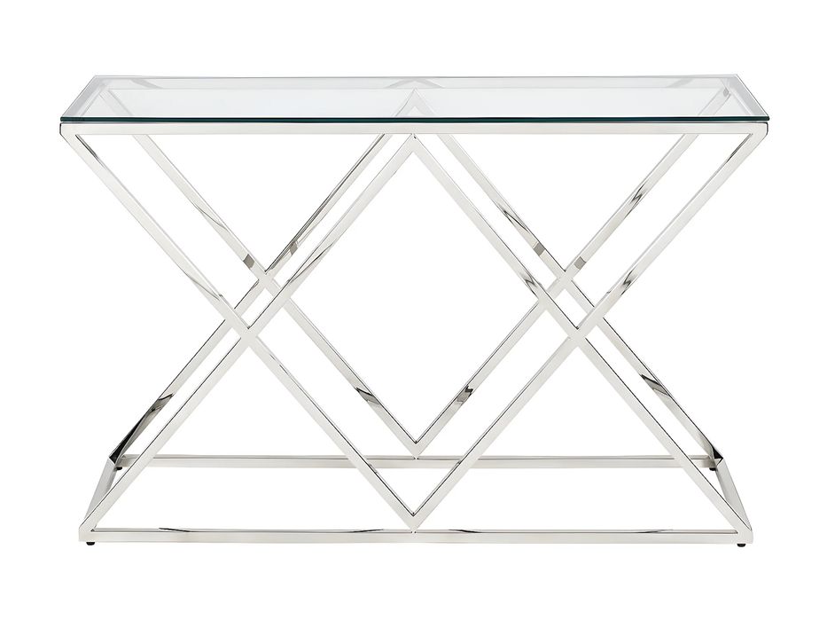 Konsola Designerska Primavera Home szklo hartowane, stal