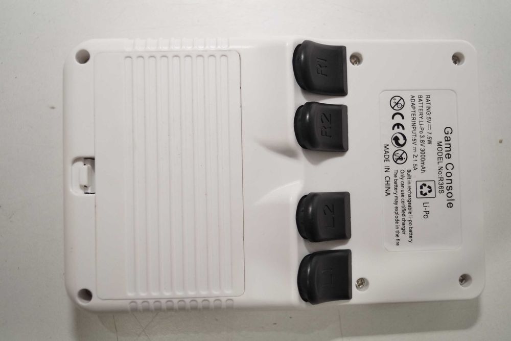 1563 Konsola do gier retro R36S biała