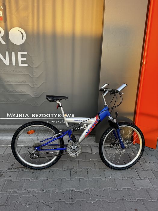 Rower 24 cali fullsuspension