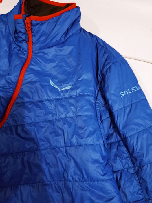 Синій преміальний пуховик куртка чоловічий Salewa (Оригінал )