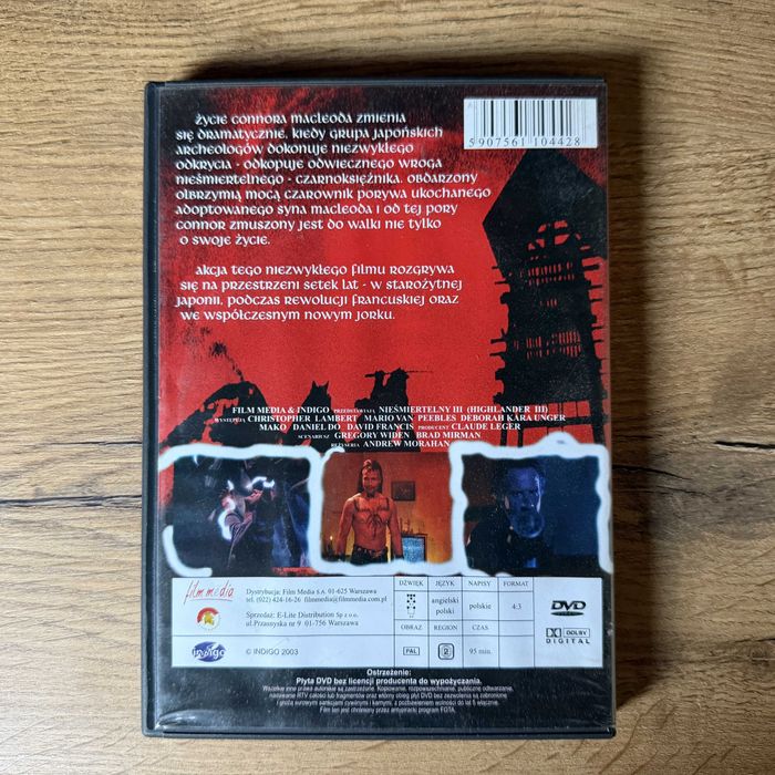 DVD # Nieśmiertelny III