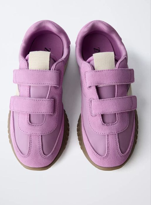 Кросівки шкіряні Zara кеди