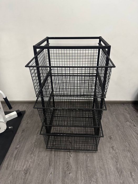 Корзина металева для речей спорт зал