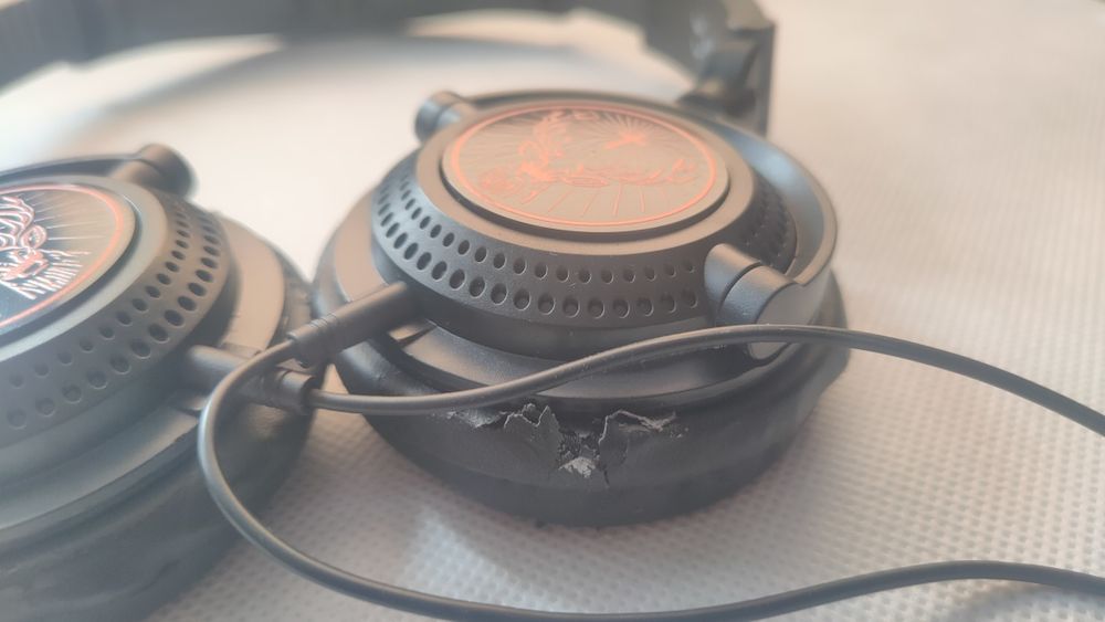 Słuchawki składane Jagermeister kabel mini jack