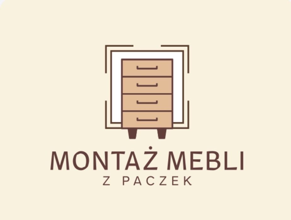 Skręcanie mebli z paczek, montaż mebli