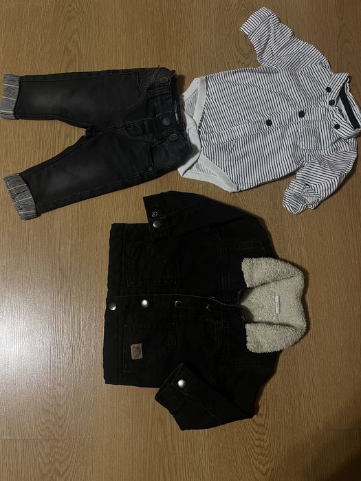 Одяг для хлопчика 3-6м,костюми next,джинси next,чоловічки,джинсовка