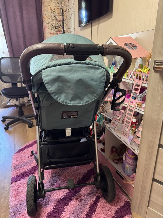 Коляска bravo на надувних колесах