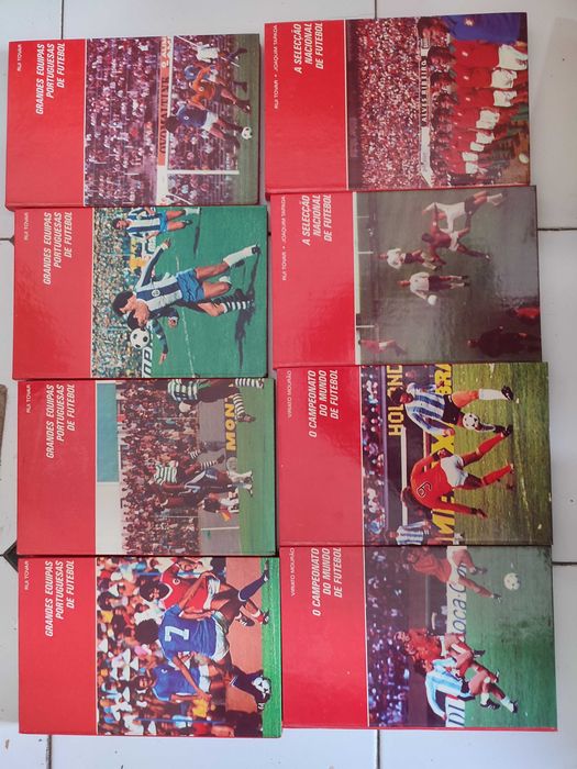 8 Livros Grandes Equipas Futebol, Campeonato do Mundo, A Selecção Nacional