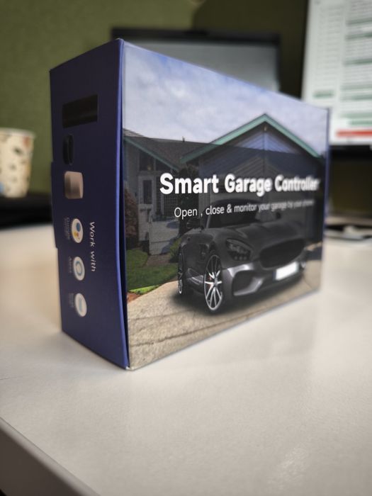 Módulo wifi para abertura portão de garagem por smartphone (opção de i