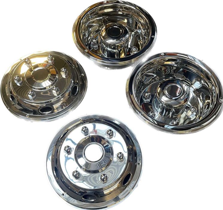 Komplet kołpaków Kołpaki chrom 17,5" Bus van DAF MAN iveco Volvo