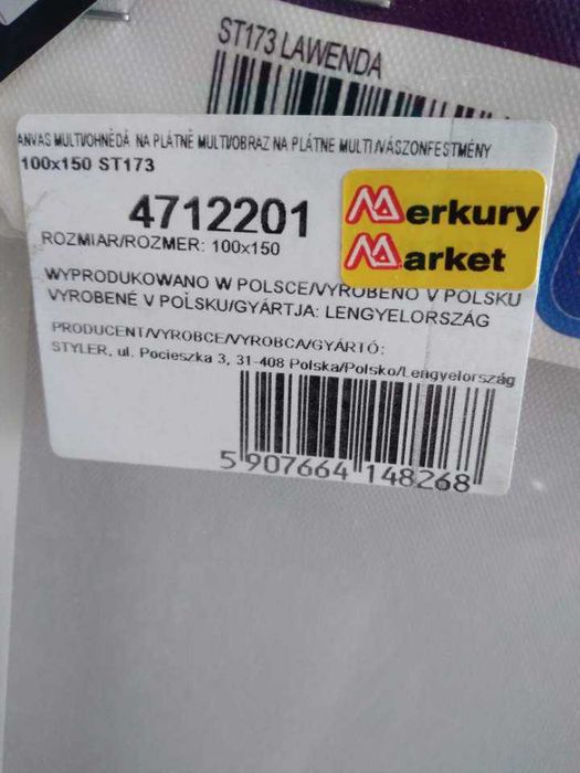 OBRAZ 5 - częściowy Lawenda 100 x 150 nowy