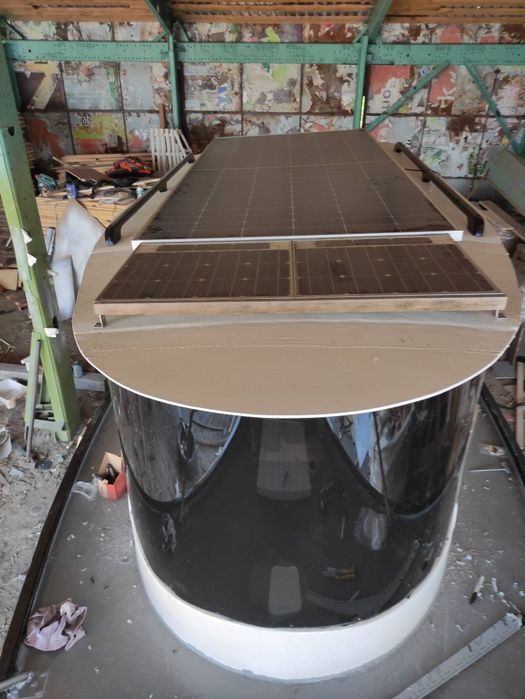 Катер каютный с лафетом