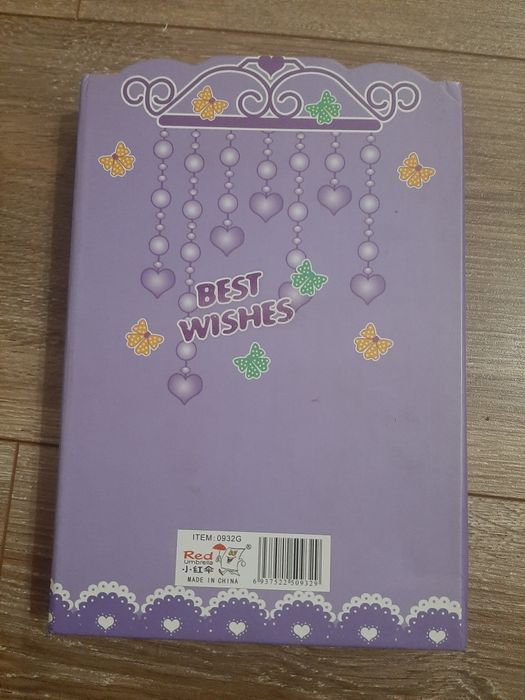 Блокнот для дівчинки