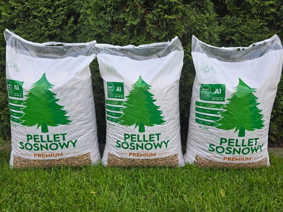 Pellet sosnowy - DOSTAWA W CENIE - NAJWYŻSZA JAKOŚĆ - 975kg - klasa A1 - 1999zł brutto