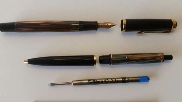 Conjunto Pelikan Caxa e Documentos