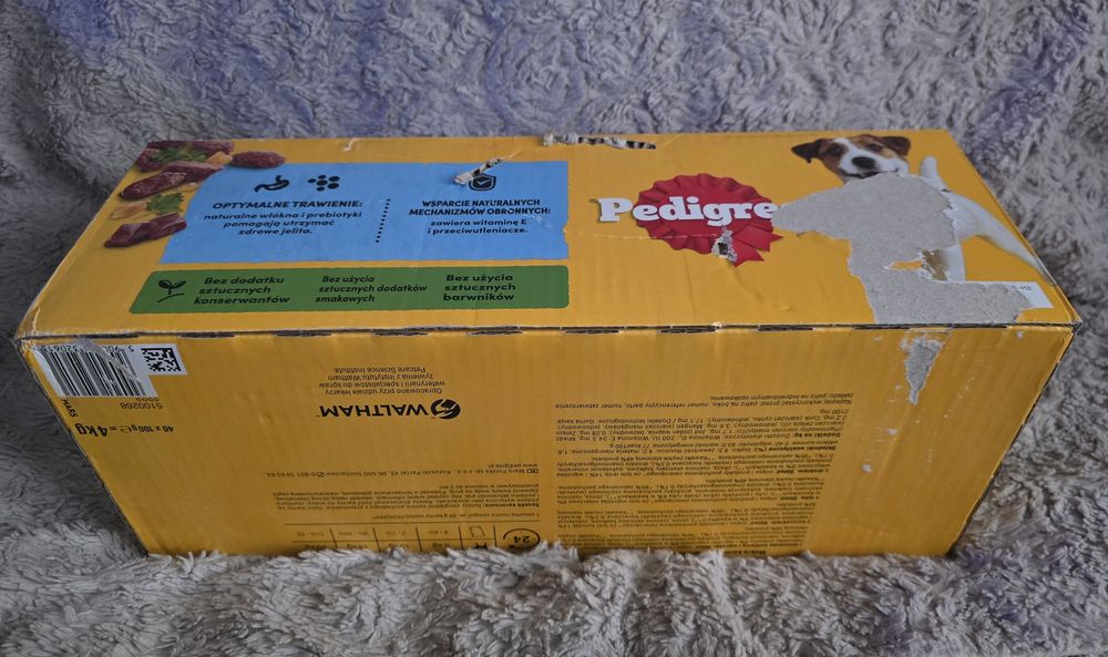 Karma Pedigree w galaretce 40 saszetek